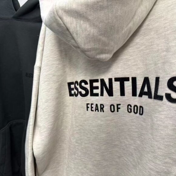 Combo Set Brand NEW Essentials Hoodie & Sweatpants Set Light Oat with Tag ✅ - Picture 4 of 11